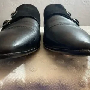 ASOS | Shoes | Asos Design Monk Shoes In Black With Suede  display picture 2